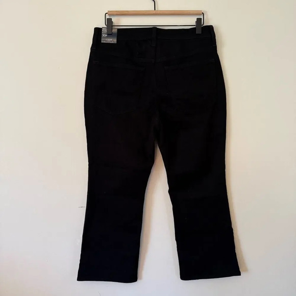 NWT J. Crew Mid-Rise Flare Crop All-Day Stretch Size 30P - Picture 4 of 6